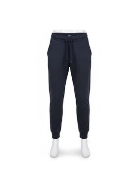 Hugo Boss Mens Black Cotton Jogger Pants Casual Drawstring Slim Fit Size M